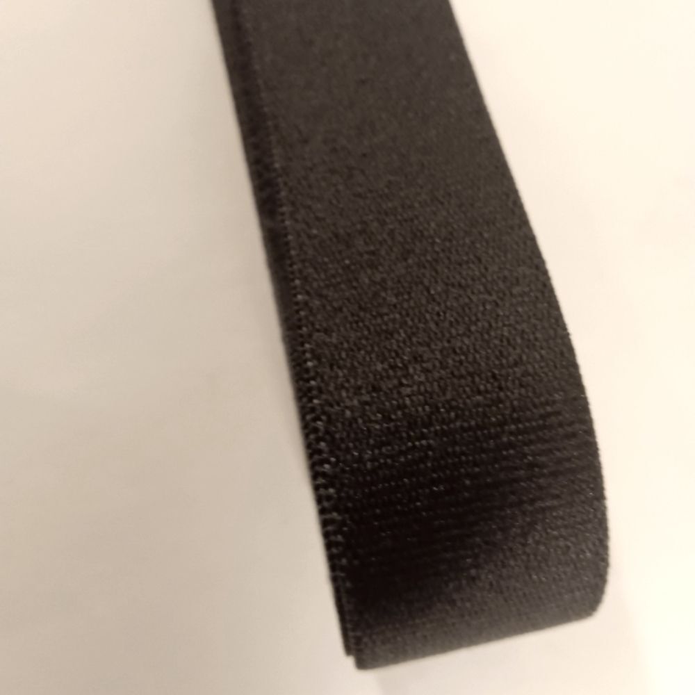 Black Elastic Adjustable X Suspenders With Gold Hardware - Picture 4 of 4